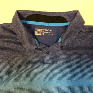 Nike Golf XL Standard DRI Fit Polo multi color. G1